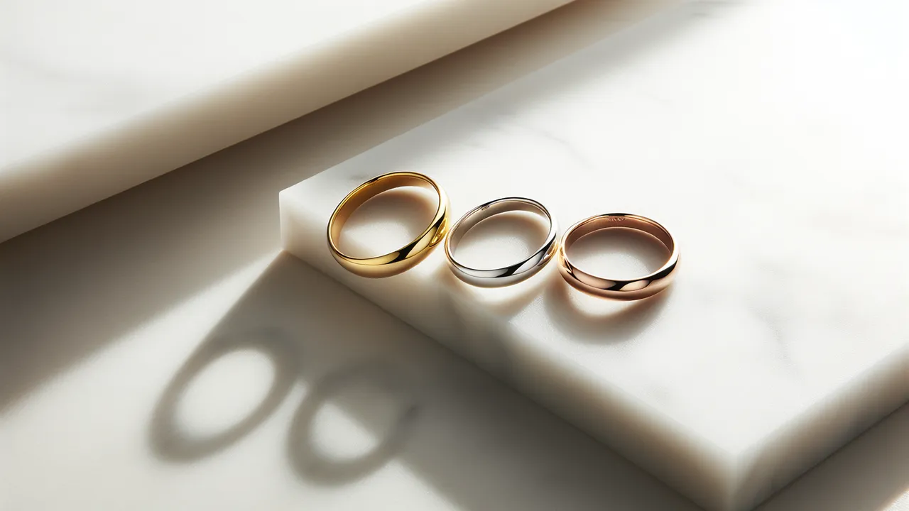 Jämförelse av guldfärger